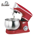 Mini capacity standing electric mixer attachement stand mixers with a stainless steel bowl